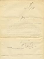 Image of Case 9146 2. Copy letter about T's admission to the Cambridge Home  18 August 1902
 page 1