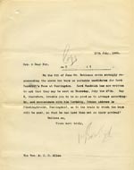 Image of Case 9146 8. Copy letter about the arrangements for sending the boys to Huntingdon  17 July 1905
 page 1