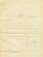 Image of Case 9146 11. Copy letter acknowledging the letter from the Burton-upon-Trent Union  15 August 1905
 page 1