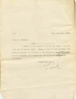 Image of Case 9308 19. Copy letter from Revd Edward Rudolf to the Islington Home asking them to look after J. for one night on his way to Woking  25 February 1910
 page 1