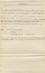 Image of Case 9315 2. Copy of the above form  27 November 1902
 page 3