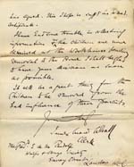 Image of Case 9316 3. Letter from the Worksop Union enclosing application form  27 November 1902
 page 2