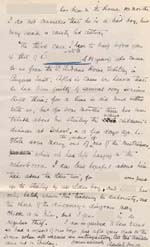 Image of Case 9350 8. Letter from the Tattenhall Home requesting C's removal because he had been caught stealing  2 April 1905
 page 4