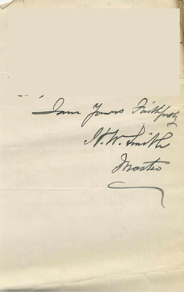 Large size image of Case 9402 3. Extract from a letter to Miss A. Nelson, of the Tunbridge Home  28 January 1907
 page 2