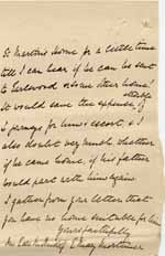Image of Case 9627 20. Letter from Mary Mortimer about arrangements  22 July 1903
 page 2