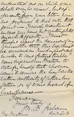 Image of Case 9627 22. Letter from Mrs Graham declining the above request and reiterating the need for J's prompt removal  7 August 1903
 page 2
