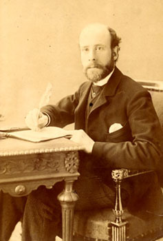 When this photograph was taken, Edward Rudolf was thirty-six and still working for the civil service. He gave over all of his spare time to the work and management of the Waifs and Strays' Society.