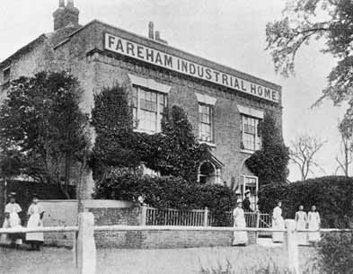 The Fareham Industrial Home was threatened with imminent closure, when the Waifs and Strays' Society rescued it in 1884. Under the Society's care, the Home continued to train older girls for domestic service until its closure in 1939.