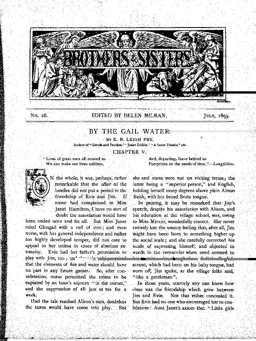 Brothers and Sisters July 1895 - page 1