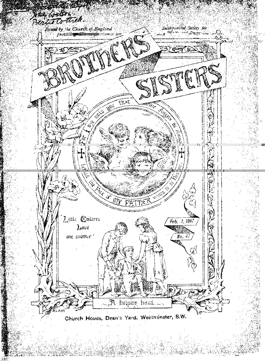 Brothers and Sisters February 1897 - page 1