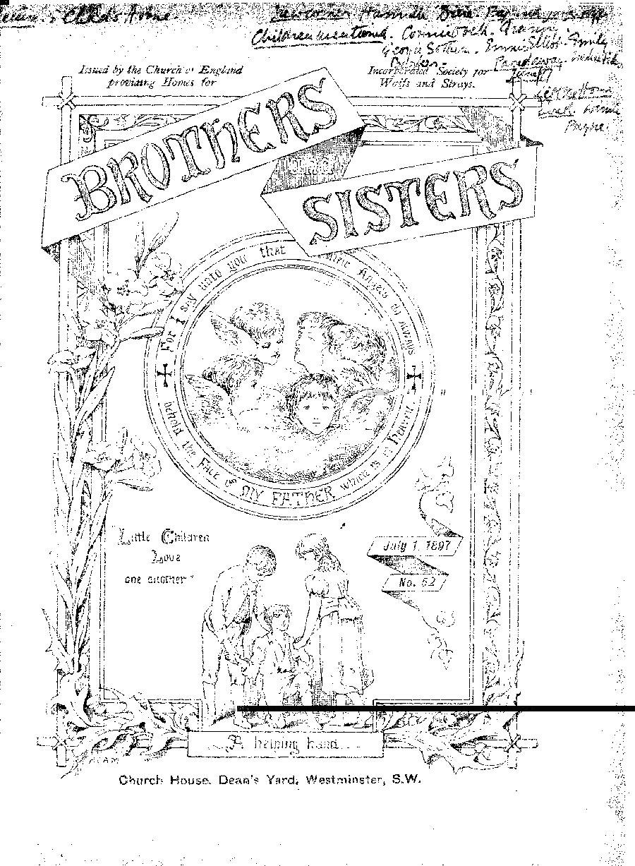 Brothers and Sisters July 1897 - page 1