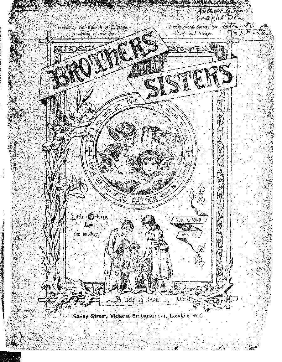 Brothers and Sisters December 1899 - page 1