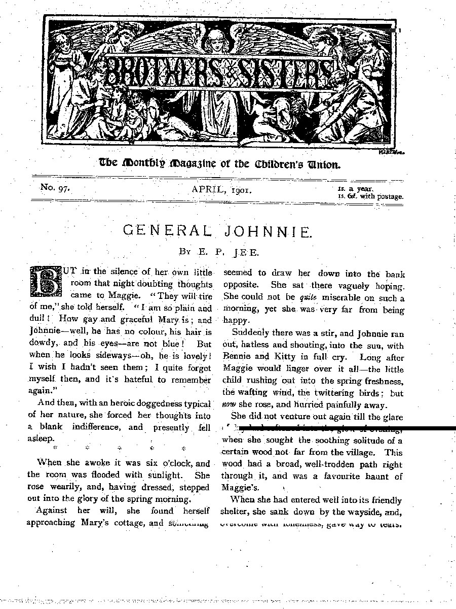 Brothers and Sisters April 1901 - page 1