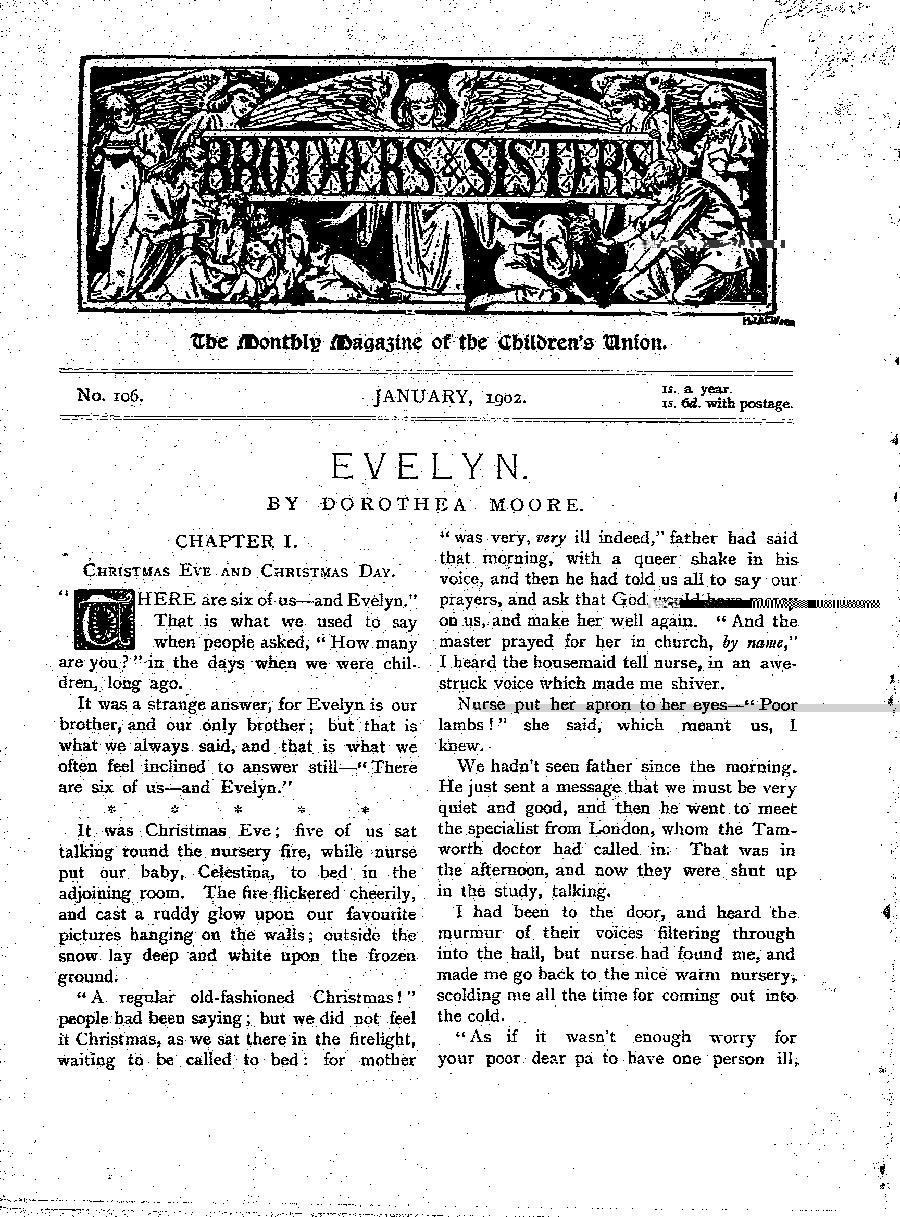 Brothers and Sisters January 1902 - page 1