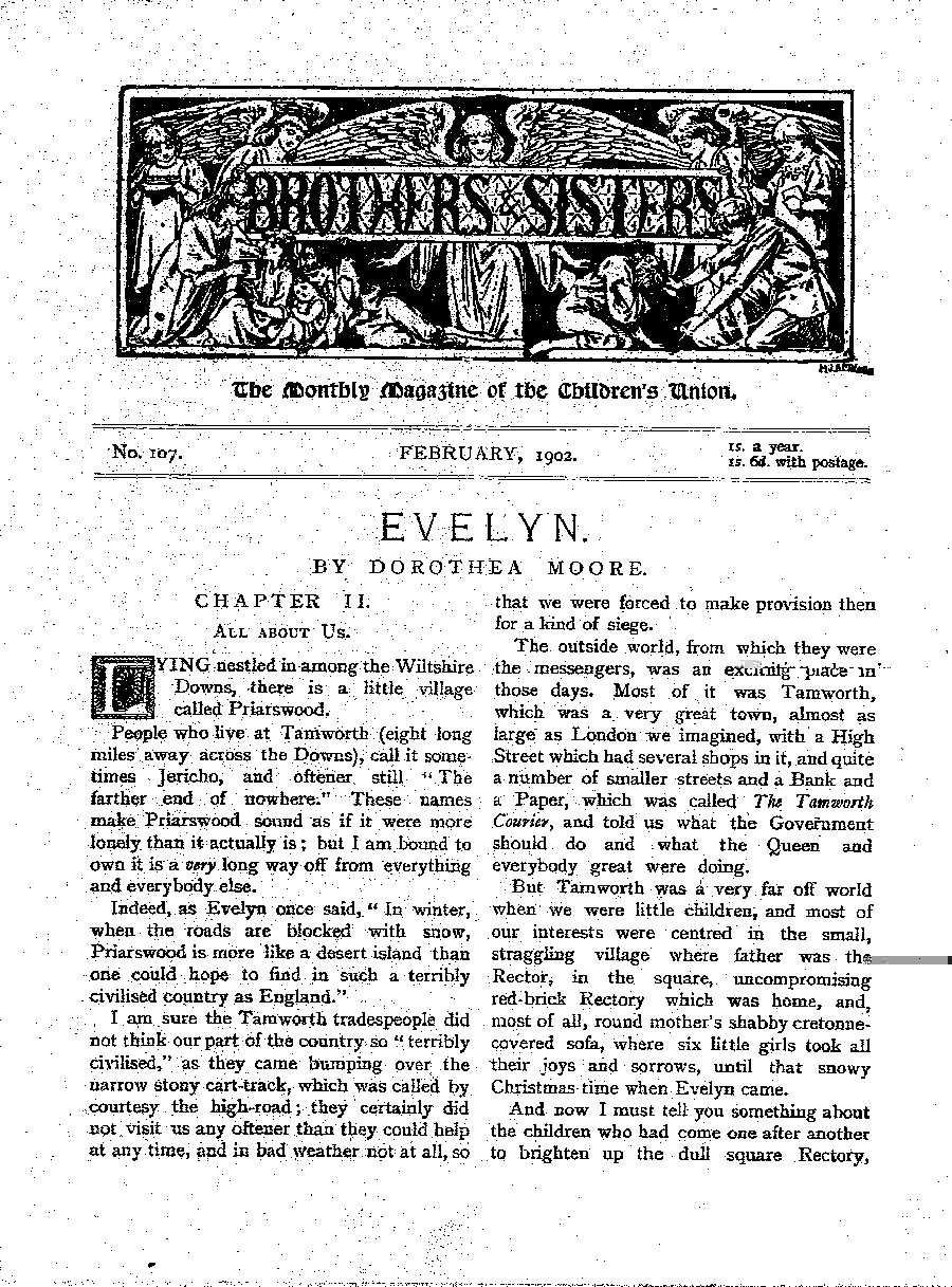 Brothers and Sisters February 1902 - page 1