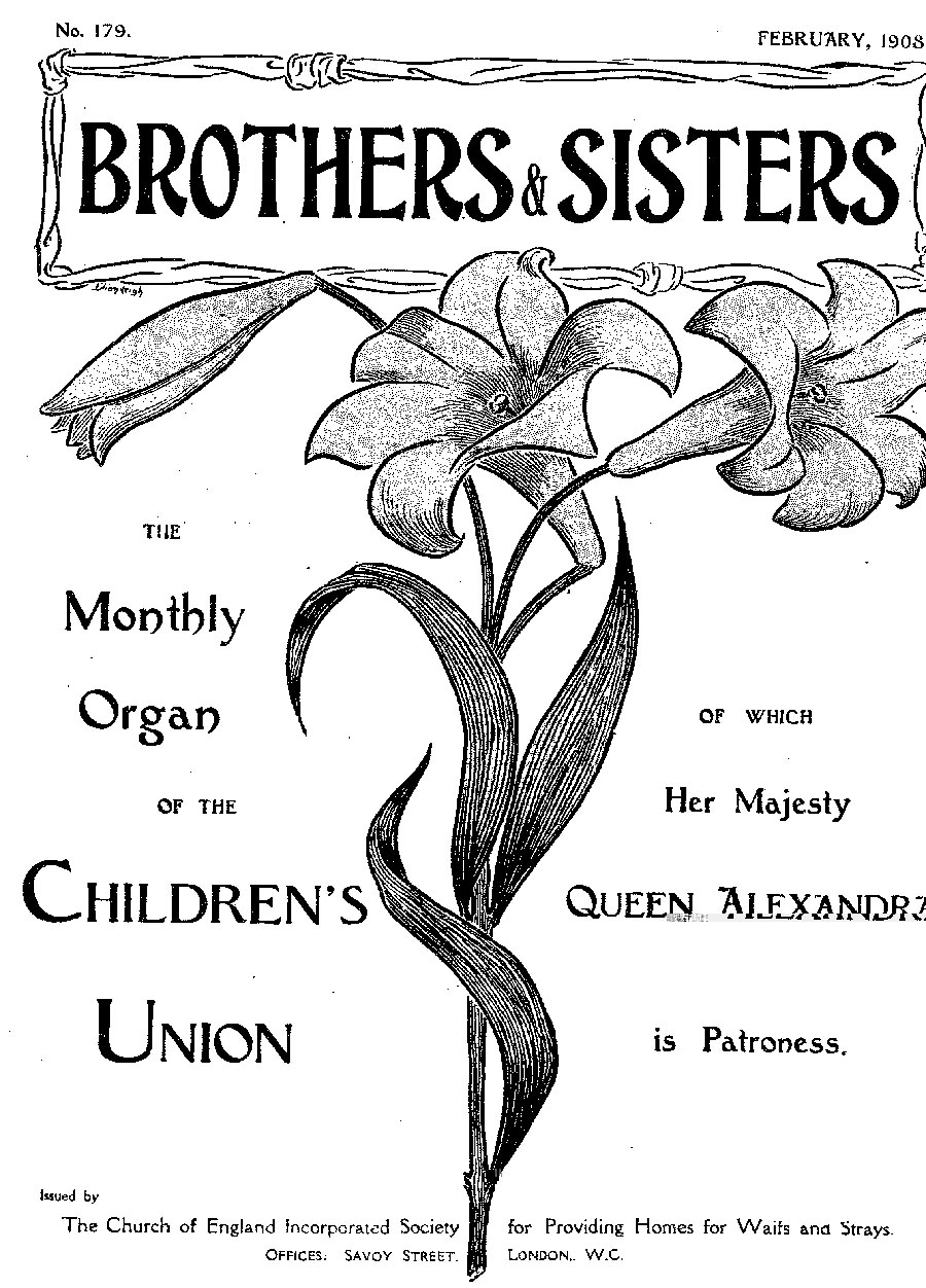 Brothers and Sisters February 1908 - page 1