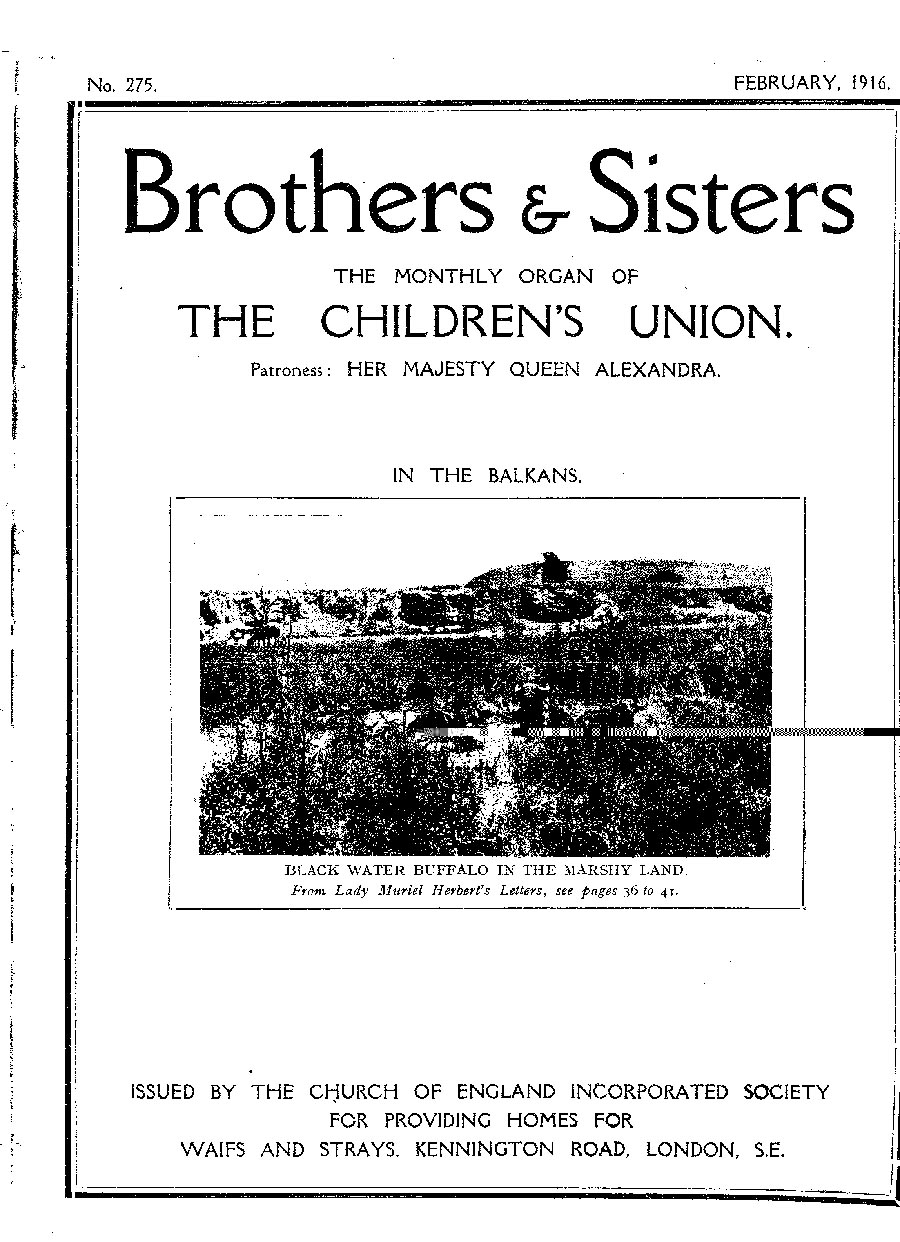 Brothers and Sisters February 1916 - page 1