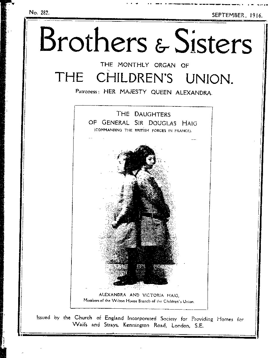 Brothers and Sisters September 1916 - page 1