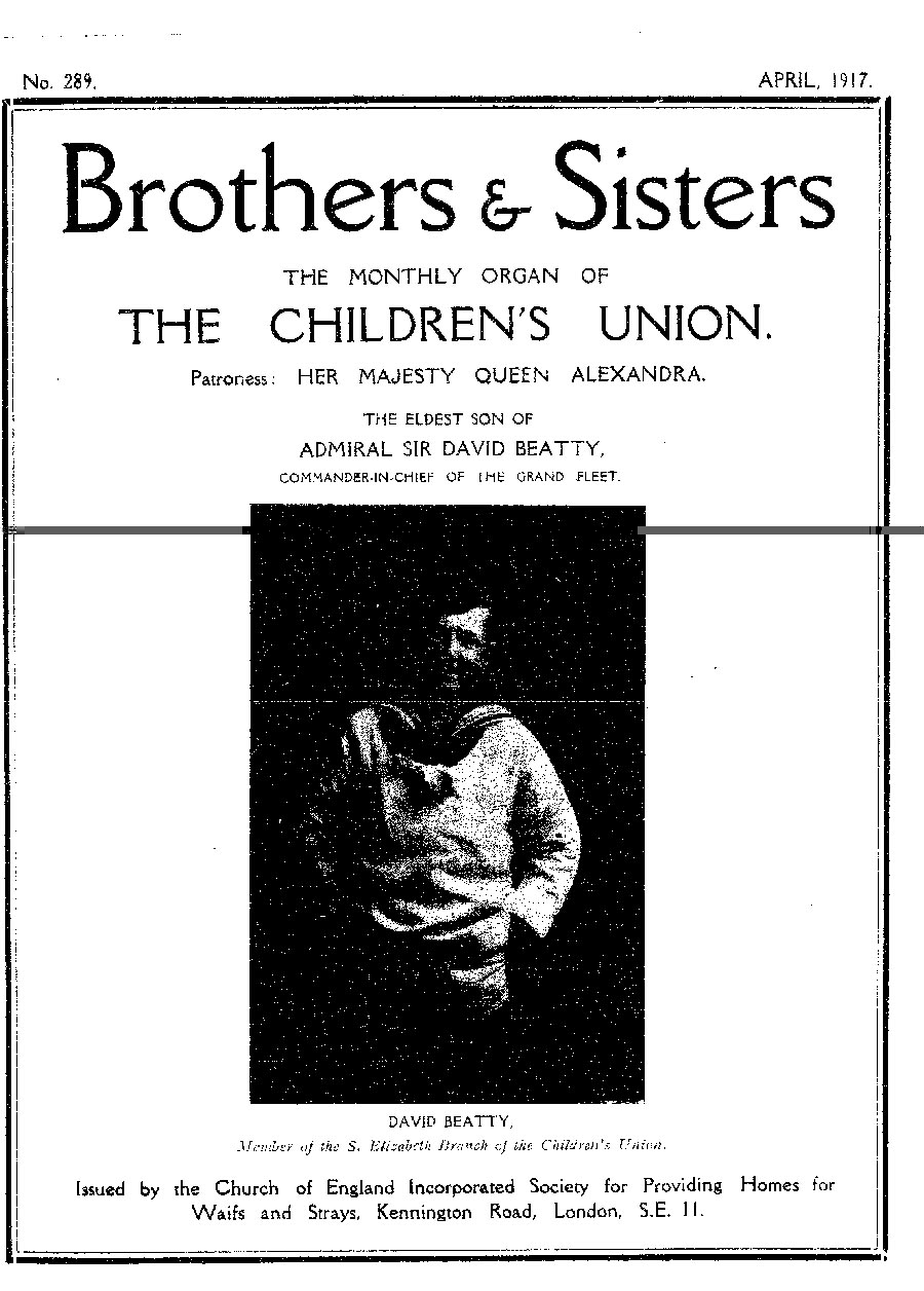 Brothers and Sisters April 1917 - page 1