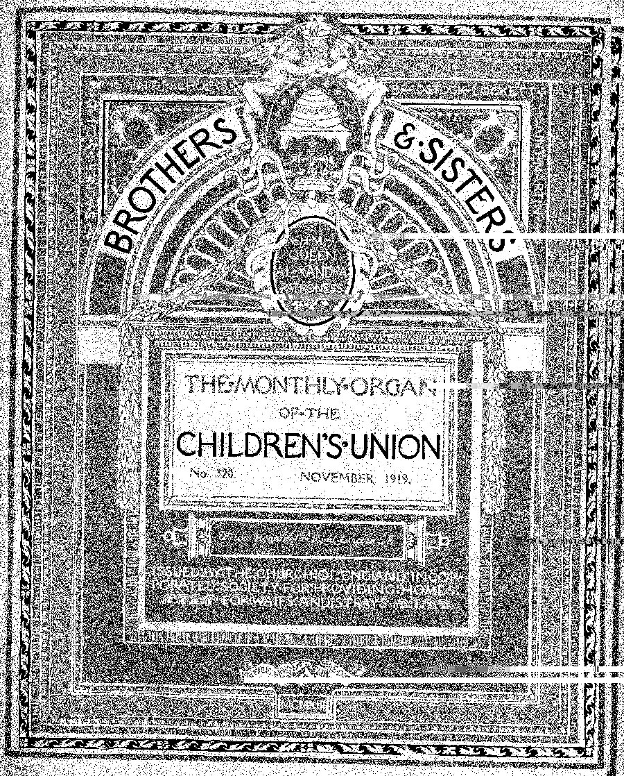 Brothers and Sisters October 1919 - page 1