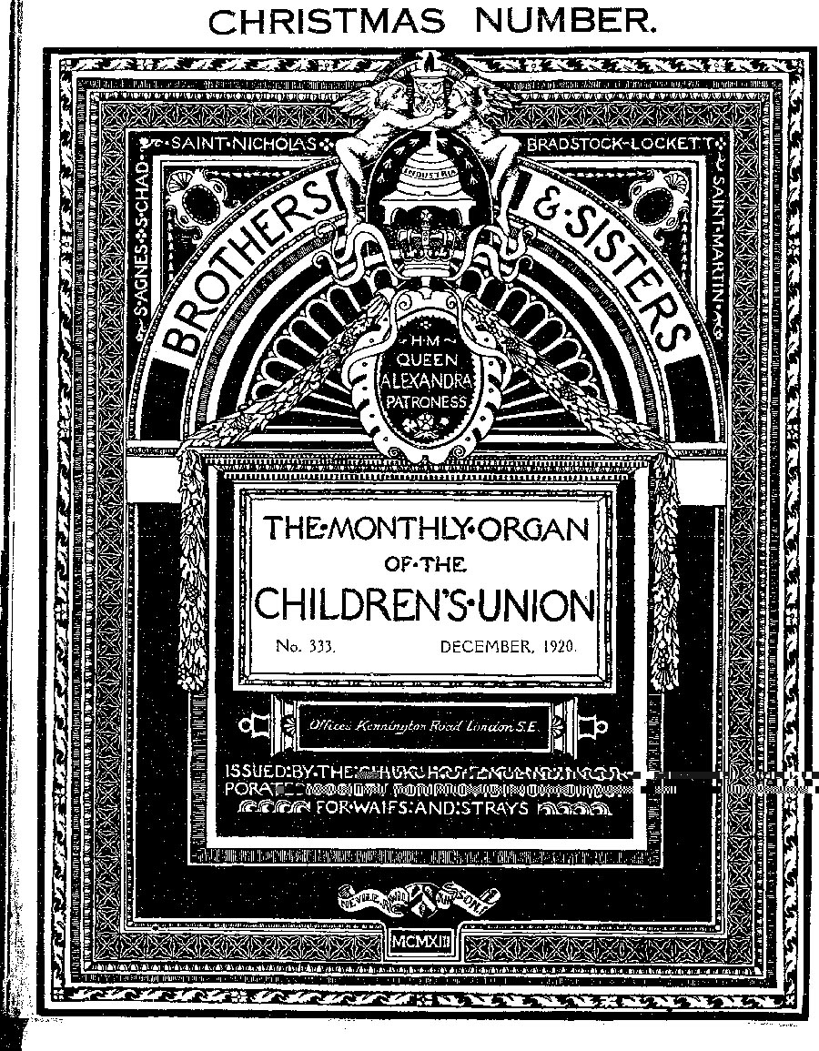 Brothers and Sisters December 1920 - page 1