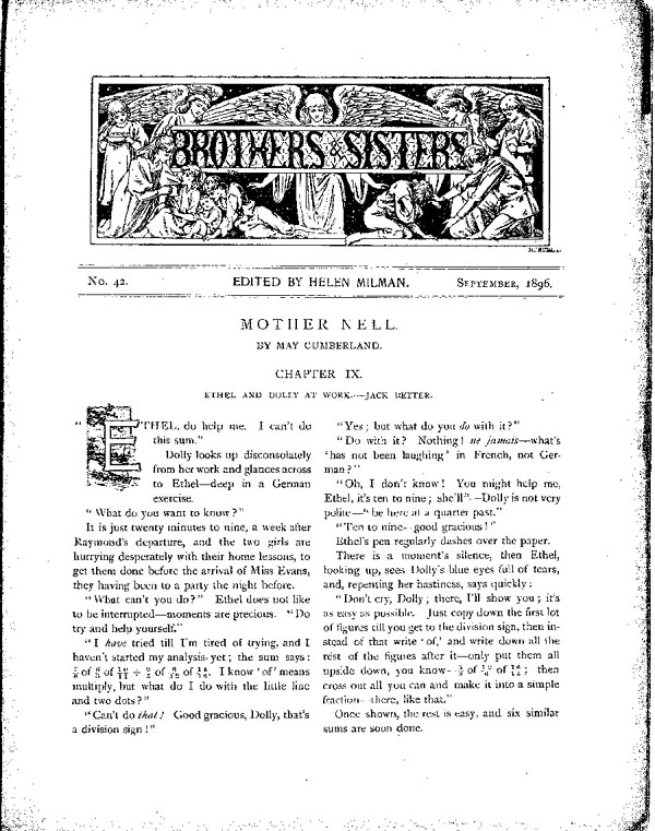 Brothers and Sisters September 1896 - page 3