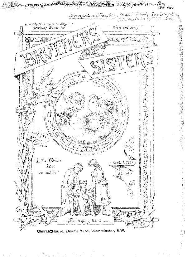 Brothers and Sisters September 1897 - page 1