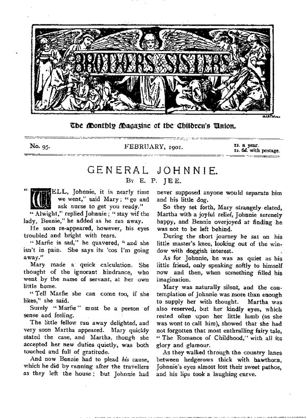 Brothers and Sisters February 1901 - page 1