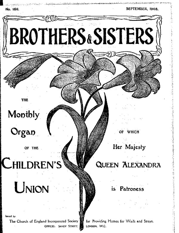 Brothers and Sisters September 1908 - page 1