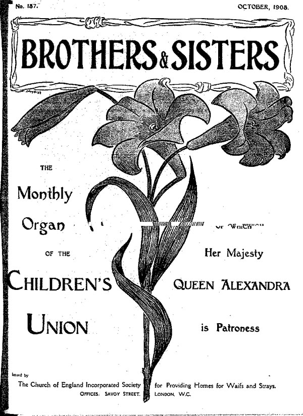 Brothers and Sisters October 1908 - page 1