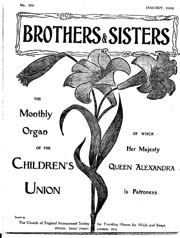 Brothers and Sisters January 1909 - page 1