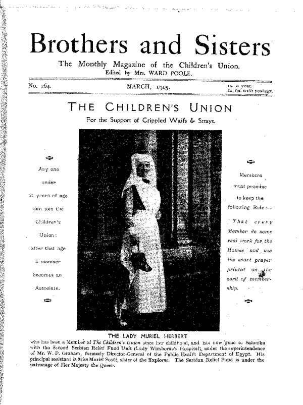 Brothers and Sisters March 1915 - page 1