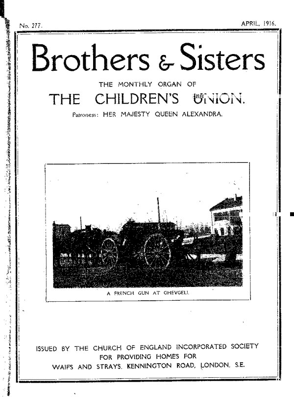 Brothers and Sisters April 1916 - page 1