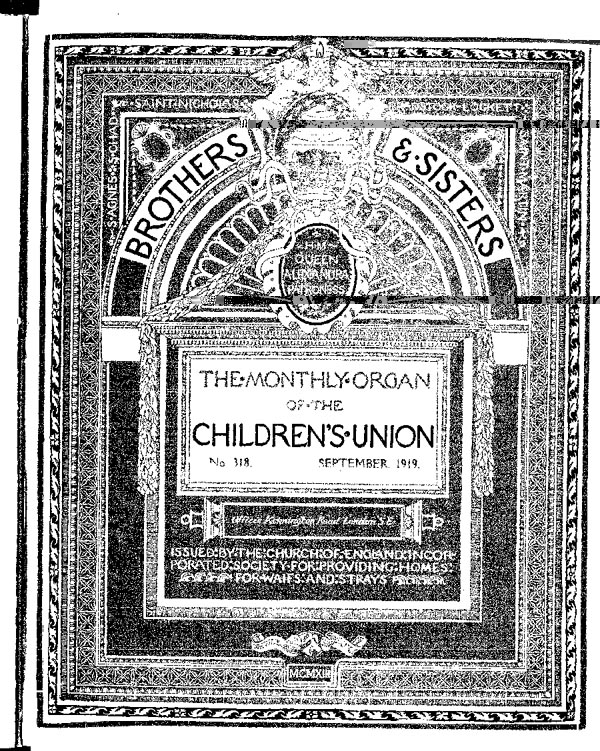 Brothers and Sisters September 1919 - page 1