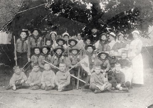 Disabled children were never excluded from any event - even Scout Troops. They were not held back but encouraged to join in at all the camps.