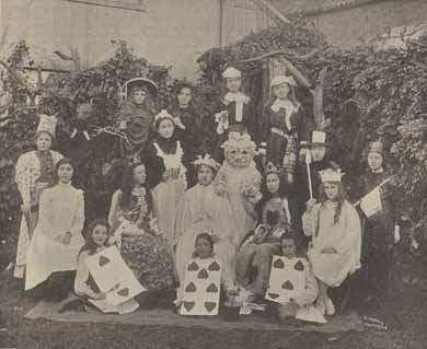 One of the ways the
      Society reached out to young members of the public was through
      the Children's Union. Boys and girls from around the country
      could subscribe to this club to learn more about the Society's
      work and to raise funds for different homes. Events like this
      performance of Alice in Wonderland allowed these young supporters to use their own ideas and initiative for the good of the Society.