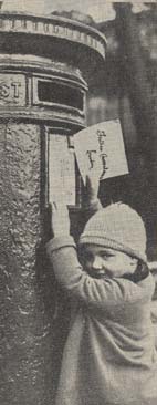 Christmas was always a favourite time of year for the children, and every year Father Christmas received thousands of letters from them.