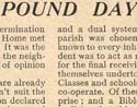 A 'Pound Day'