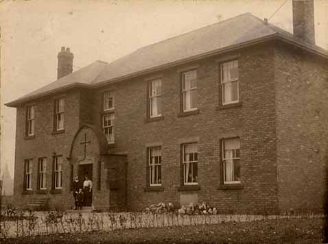 A view of the newly-built home