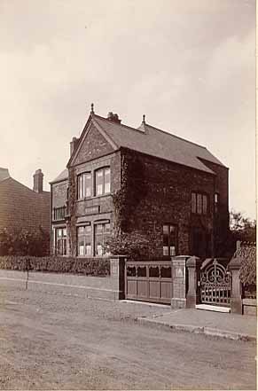 A view of the front from across the road