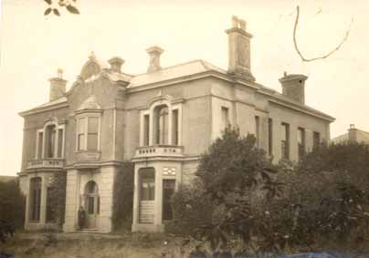 A view of the rear of the Home