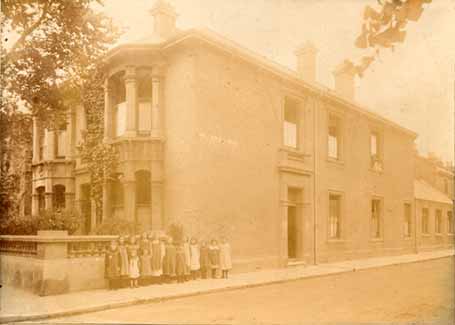 Front and side view of the Southsea Home