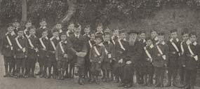 Young Recruits at the Helston Home for Boys