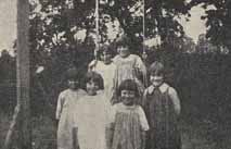 Smiles in the garden of the Stroud Green Home
