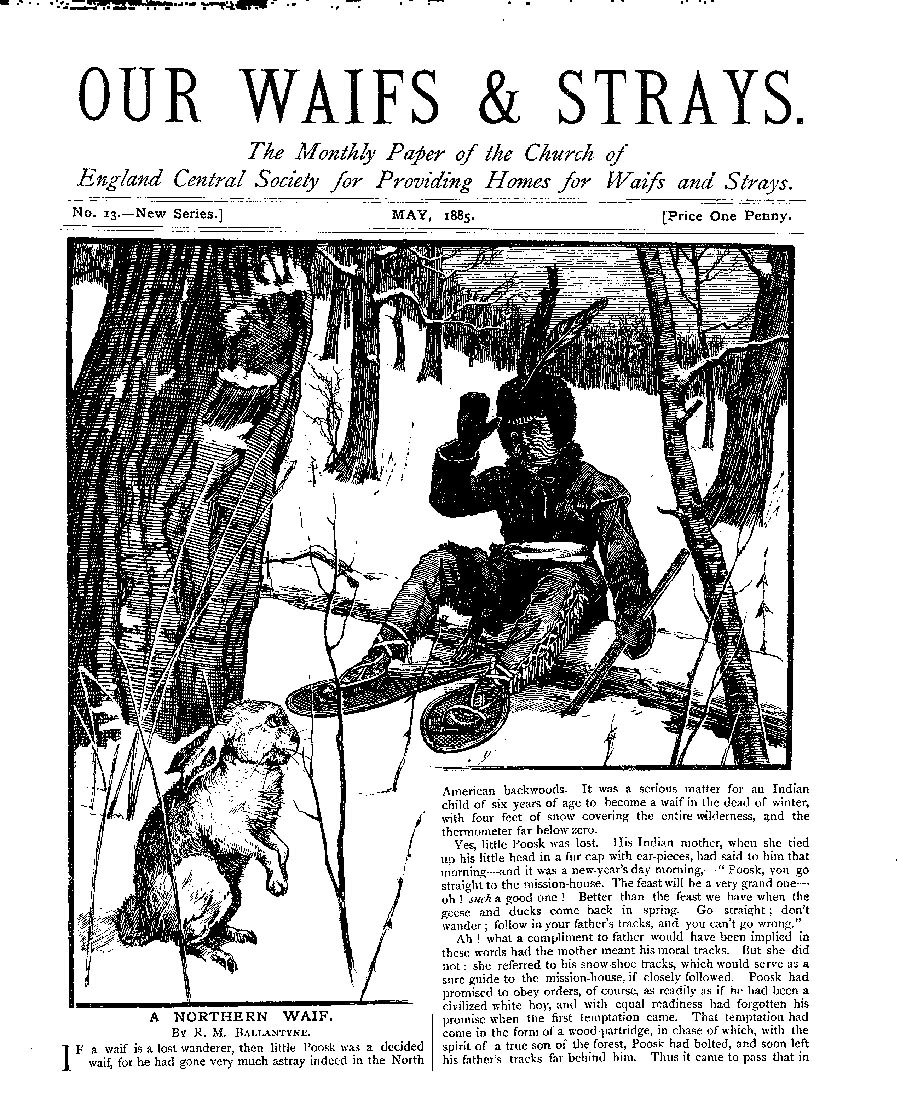 Our Waifs and Strays May 1885 - page 1