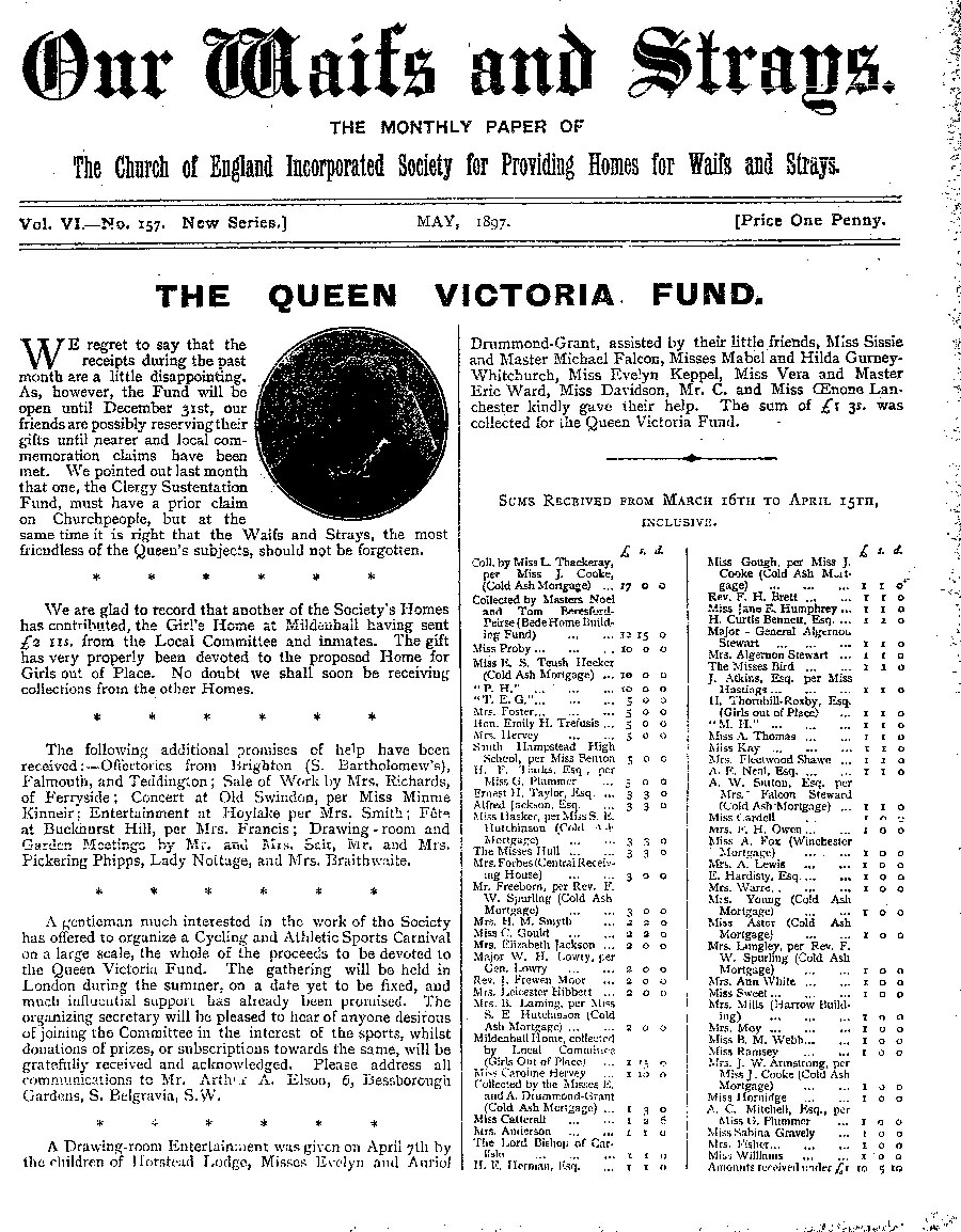 Our Waifs and Strays May 1897 - page 76