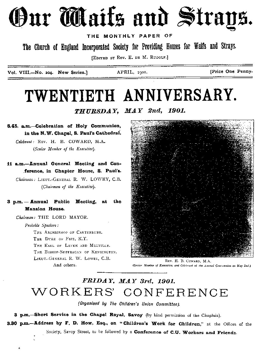 Our Waifs and Strays April 1901 - page 67