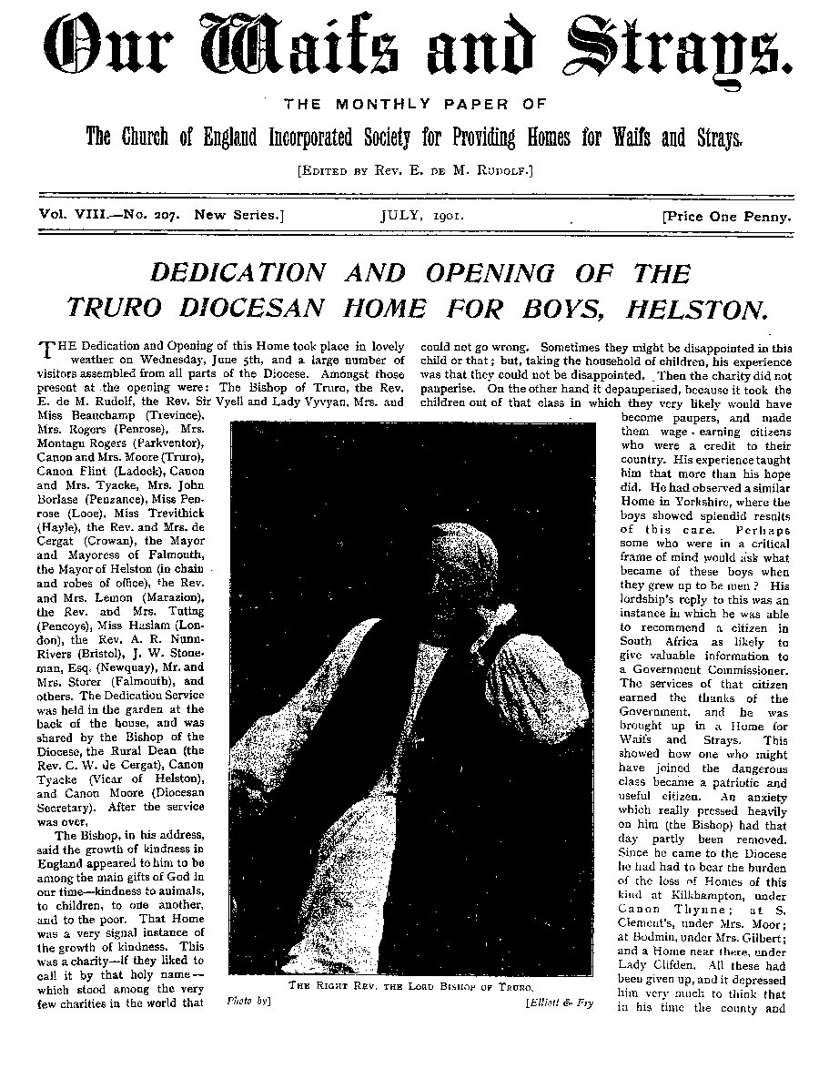 Our Waifs and Strays July 1901 - page 129