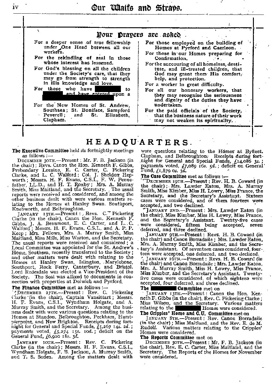 Our Waifs and Strays February 1908 - page 26