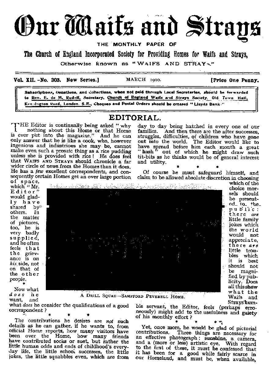 Our Waifs and Strays March 1910 - page 54